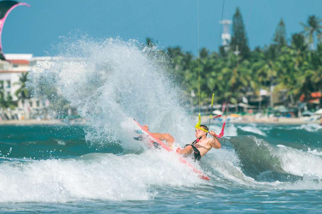 Kiteboarding in Cabarete